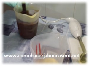 jabón casero de Chocolate 1